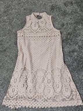 love, Fire Blush Lace Dress Top